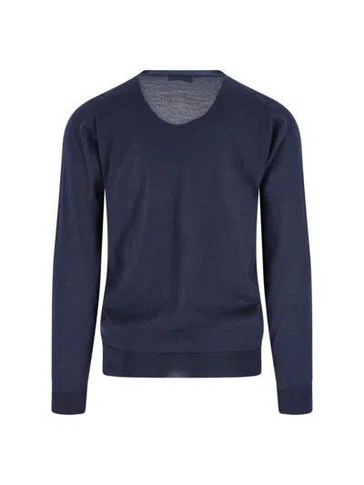 John Smedley Petworth Cardigan In Blue
