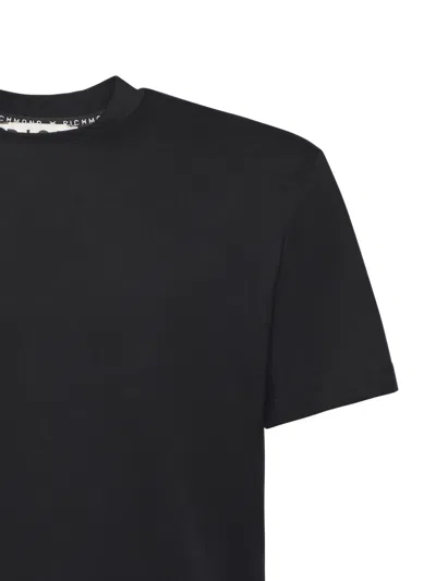 Richmond Simen Cotton T-shirt In Black