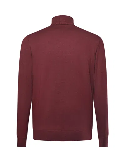 Richmond Gnome Turtleneck In Viscose And Nylon In Burgundy