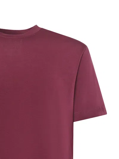 Richmond Simen Cotton T-shirt In Burgundy