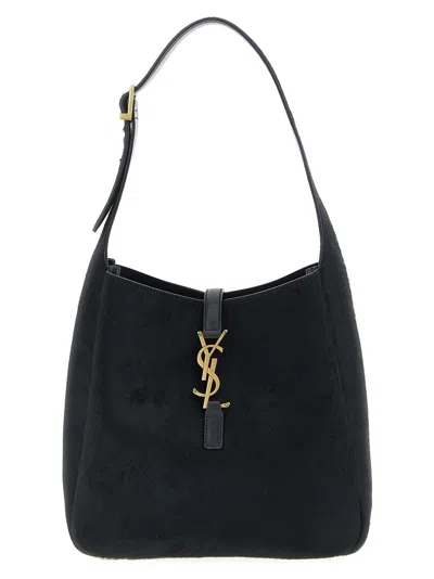 Saint Laurent Small Le 5 A 7 Supple Shoulder Bag In Black