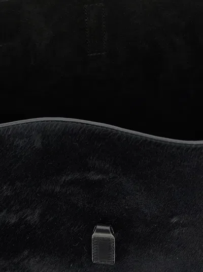 Saint Laurent Small Le 5 A 7 Supple Shoulder Bag In Black