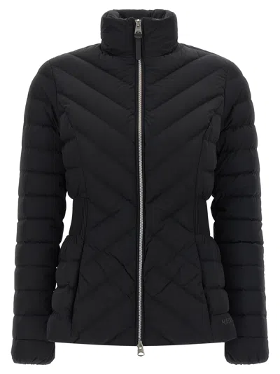 Mackage Idalee Light Down Jacket With Detachable Hood In Black