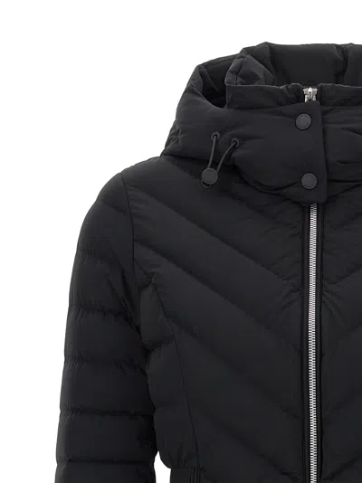 Mackage Idalee Light Down Jacket With Detachable Hood In Black
