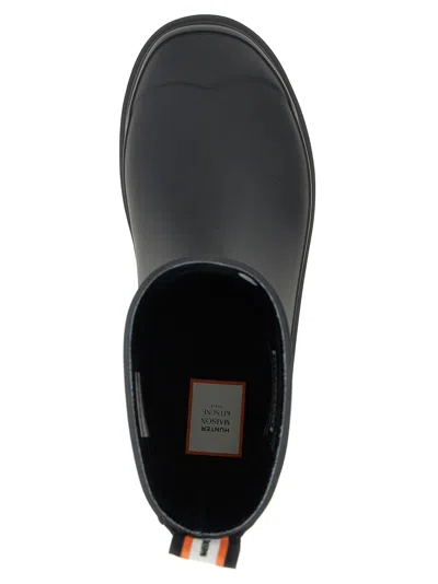 Maison Kitsuné Boots Hunter Woman Color Black In Black