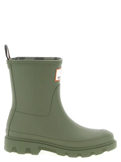 Maison Kitsuné Boots Hunter Woman Color Green In Gray