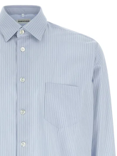Namacheko Striped Shirt Button-down Collar In Blue