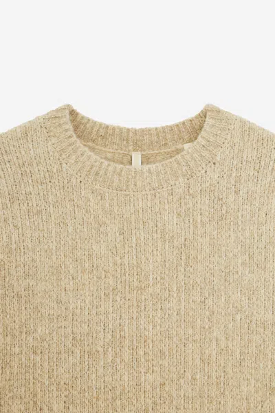 Sunflower Yak And Wool Blend Sweater In Neutral