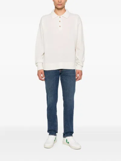 Jacob Cohen Logo-motif Jeans In Blue