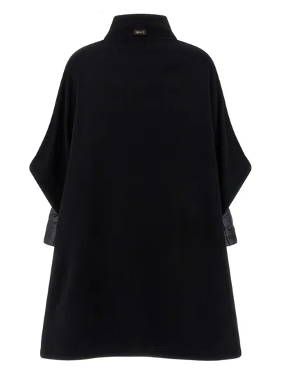 Herno Hood Down Jacket In Black