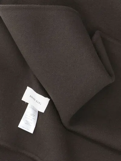 Berner Kuhl Wool And Cashmere Blend Scarf In Brown