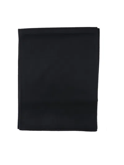 Berner Kuhl Wool And Cashmere Blend Scarf In Black
