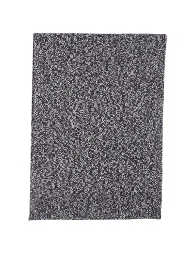Studio Nicholson Mouline Scarf In Gray