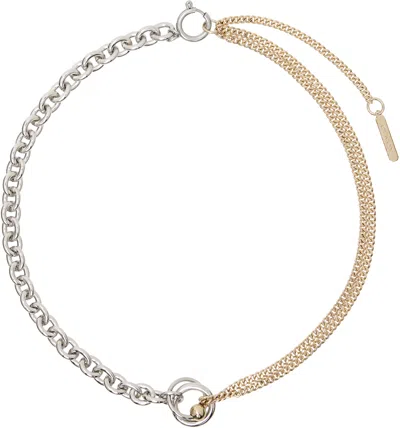 Justine Clenquet Faith Necklace In Gold