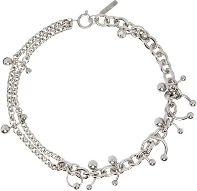 Justine Clenquet Holly Necklace In Metallic