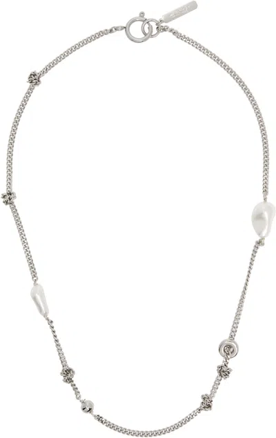 Justine Clenquet Liam Necklace In Metallic