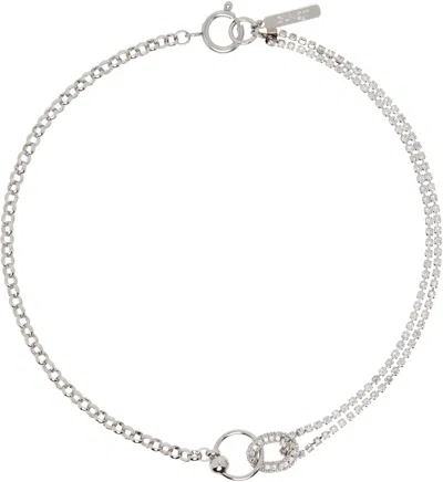 Justine Clenquet Paige Choker In Metallic