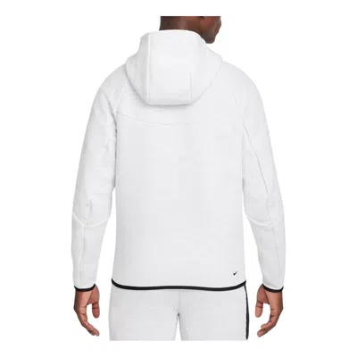Nike Tech Windrunner Zip Hoodie In White