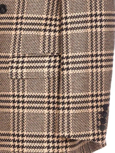 Saint Laurent Jackets In Brown