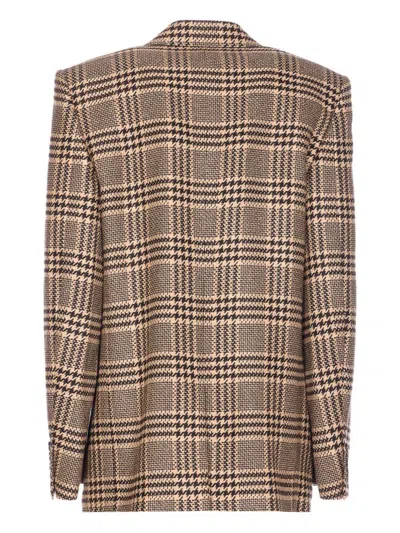 Saint Laurent Jackets In Brown