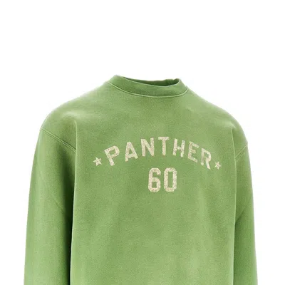 Valentino Cotton S Graphic Print Sweater In Green