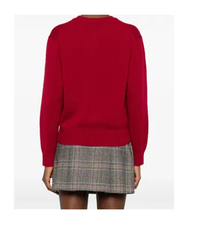 Dunst Wool And Cashmere Sweater In Red