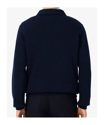Lacoste Classic Fit Long-sleeved L.12.12 Polo In Blue