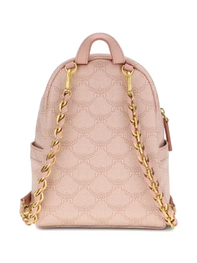 Mcm Stark Lauretos Chain Backpack In Pink