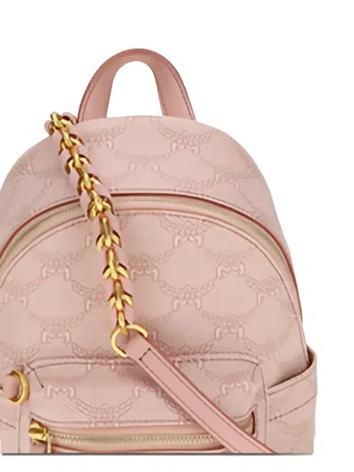Mcm Stark Lauretos Chain Backpack In Pink