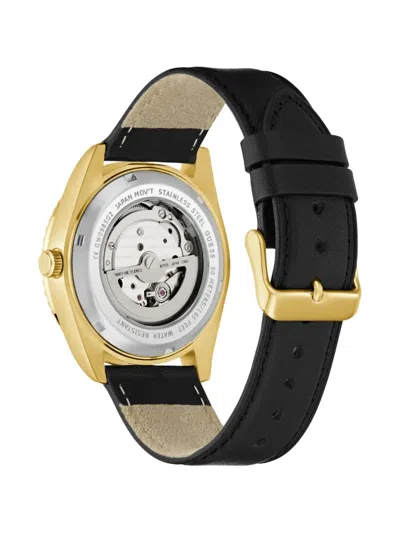 Guess Usa Open-heart Dial 44mm In Black