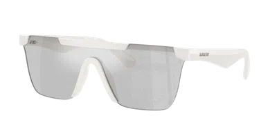 Burberry Unisex Sunglasses Be4480d In White