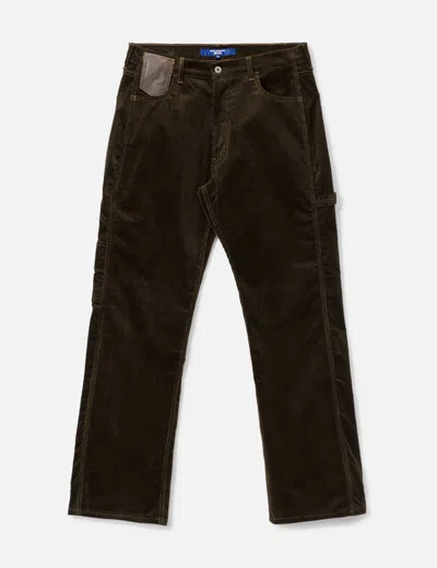 Junya Watanabe Cotton Corduroy Pants In Brown