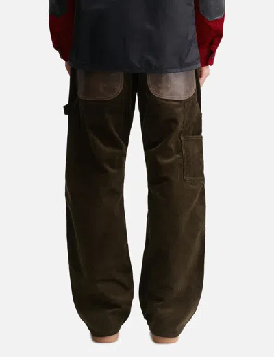 Junya Watanabe Cotton Corduroy Pants In Brown