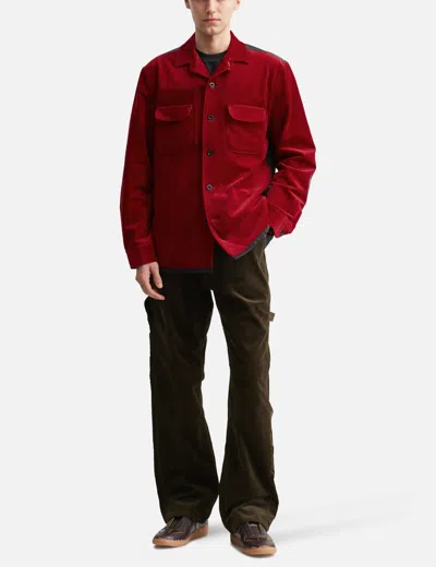 Junya Watanabe Cotton Corduroy Pants In Brown