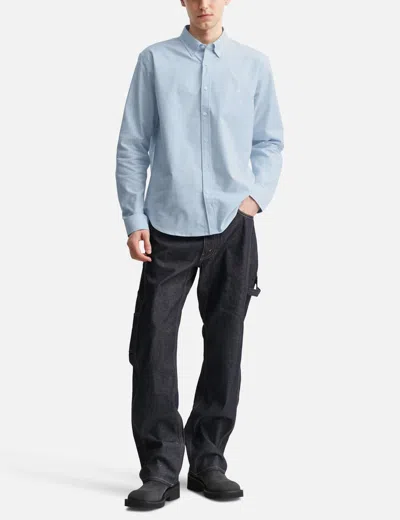 Junya Watanabe Brooks Brothers X  Man Oxford Shirt In Blue