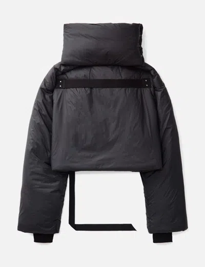 Rick Owens Drkshdw Convertible Jacket In Nylon In Black