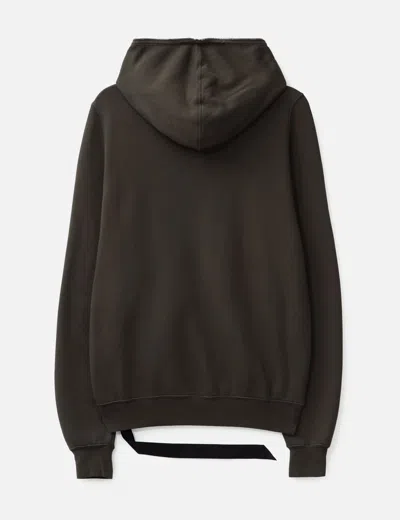 Rick Owens Drkshdw Gimp Hoodie In Brown