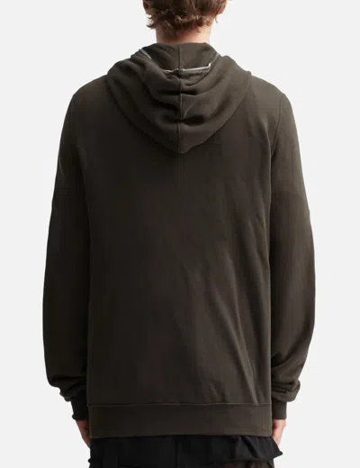Rick Owens Drkshdw Gimp Hoodie In Brown