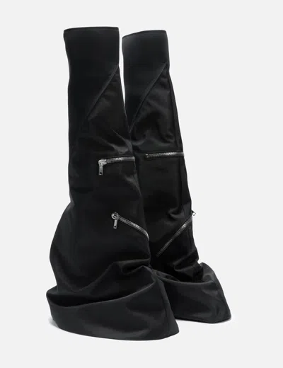 Rick Owens Drkshdw Cargo Fetish Sneaks In Black