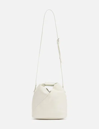 Mm6 Maison Margiela Classic Japanese Crossbody Bag In White