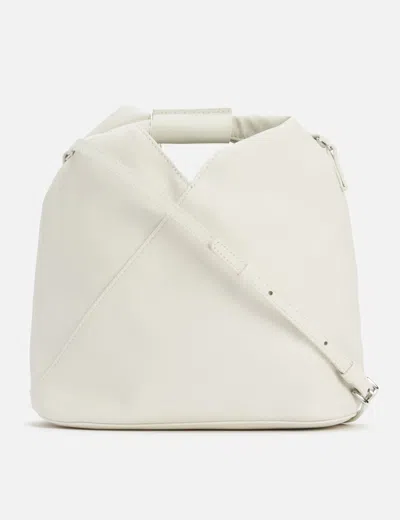 Mm6 Maison Margiela Classic Japanese Crossbody Bag In White