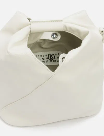 Mm6 Maison Margiela Classic Japanese Crossbody Bag In White