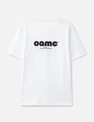 Oamc Palms T-shirt In White