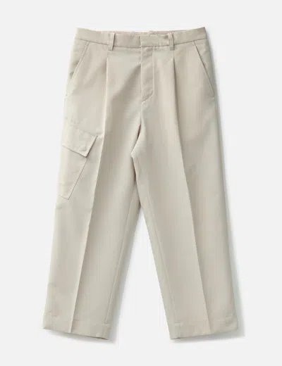Oamc Cargo Pocket Pants In Neutral