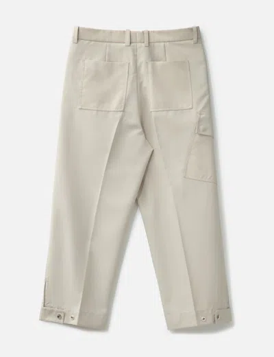 Oamc Cargo Pocket Pants In Neutral