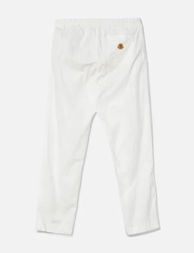 Moncler Gray Drawstring Track Pants In Grey Melange 986