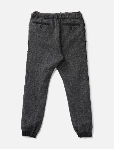 Sacai Wool Pants In Black