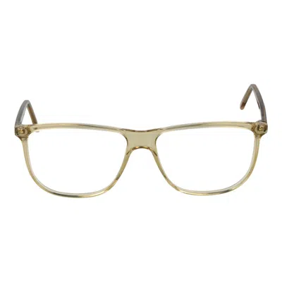 Andy Wolf Beige Unisex Optical Frames In Gold