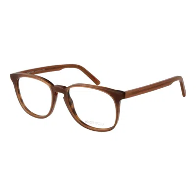 Andy Wolf Unisex Optical Frames In Brown