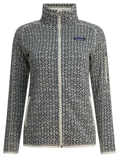 Patagonia Better Sweater Jackets And Coats Black In Gray